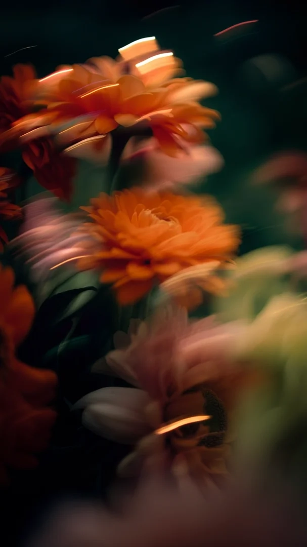 WYLD Background - Abstract Flowers